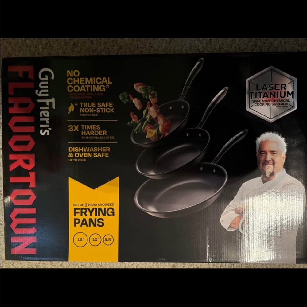 Guy Fieri Frying Pans Set
